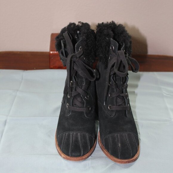 UGG Jaxon Mysterious Boots Black Size 6 - Picture 2 of 7